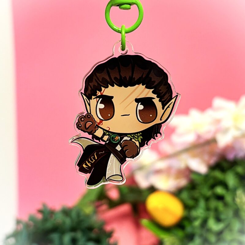 Halsin Baldur's Gate 3 inspired BG3 Keychain