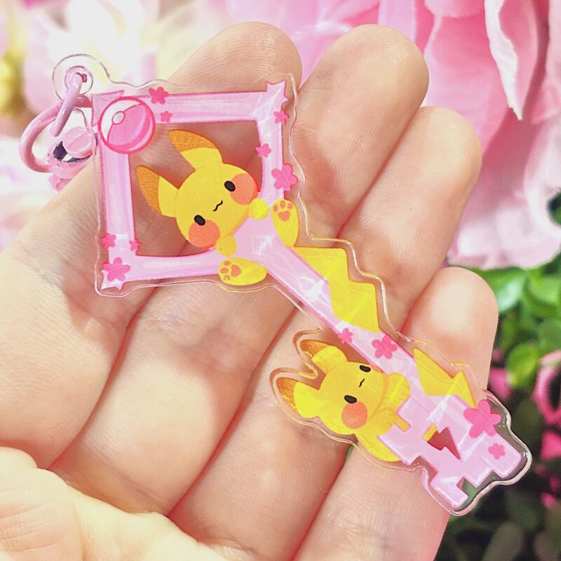 Pikachu Key Keychain