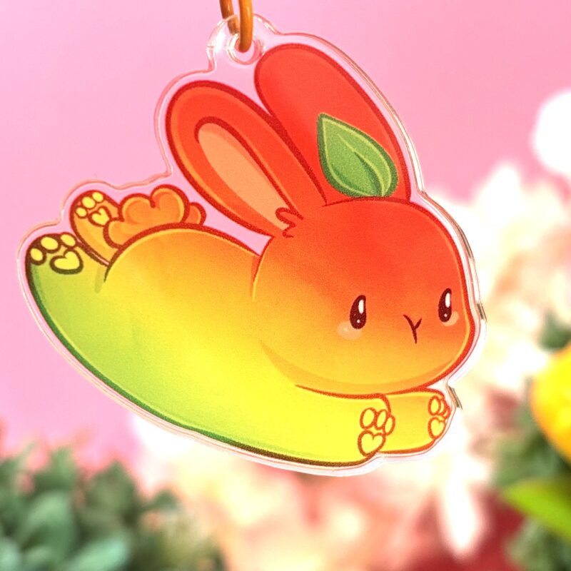 Mango Bunny Keychain