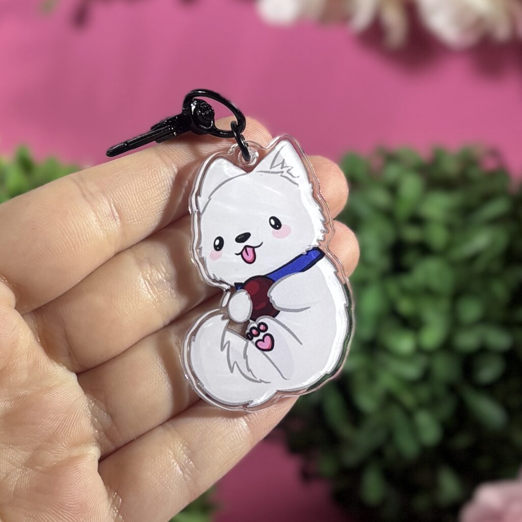 Scratch BG3 Keychain Baldur’s Gate 3’s