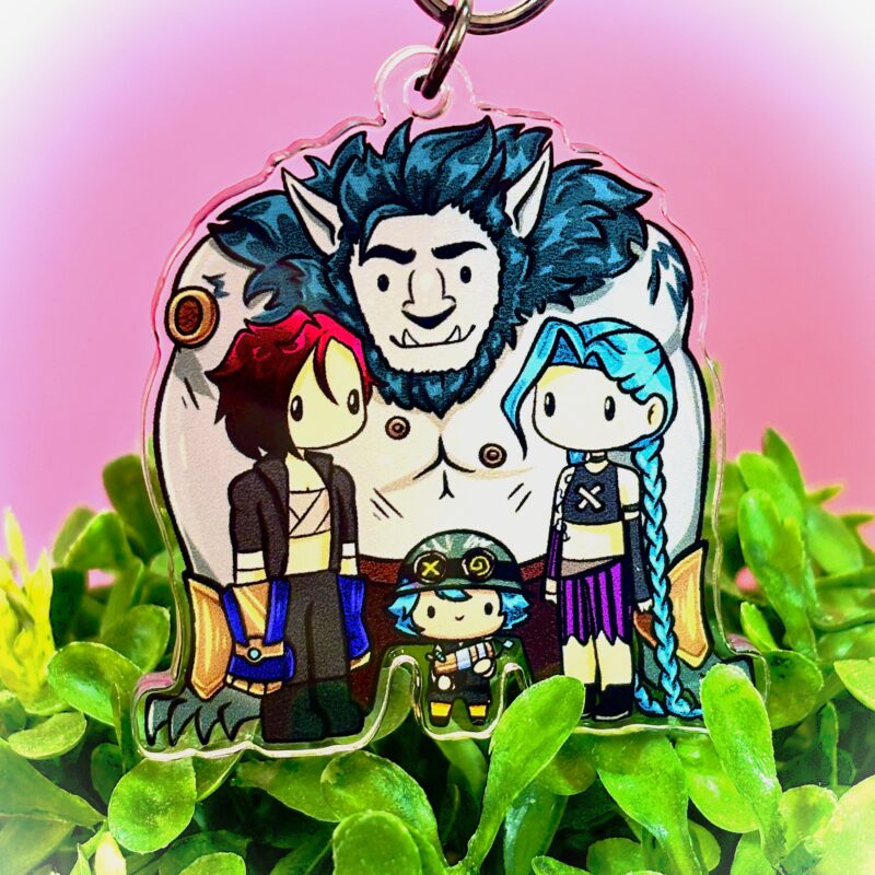 Arcane Family Keychain