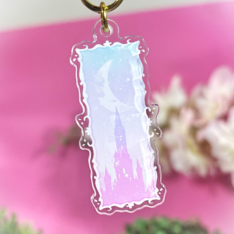 Aesthetic Castle Keychain