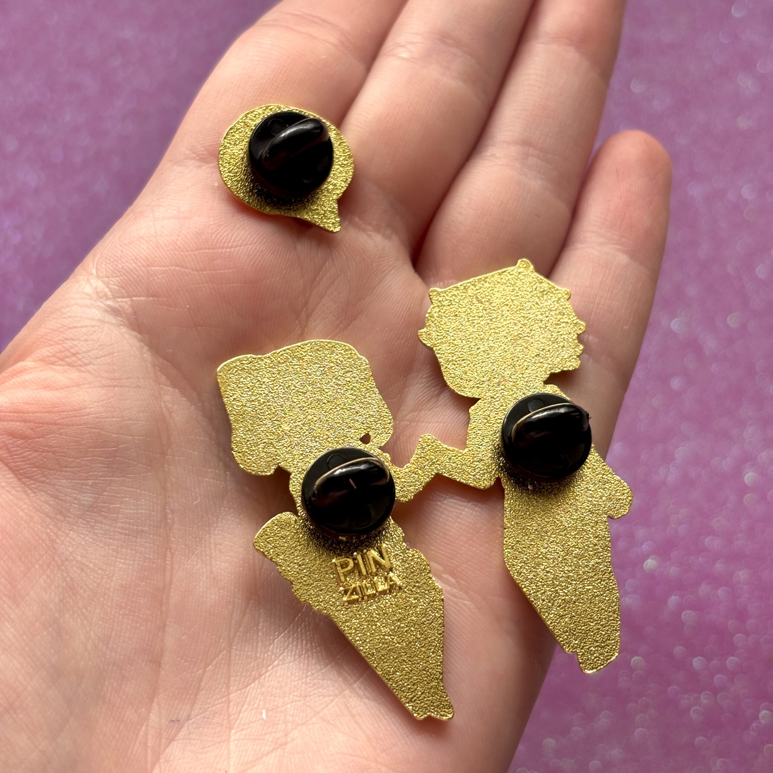 Arcane-Inspired Chibi Vi & Caitlyn Enamel Pin Set ("Cupcake") - Image 6