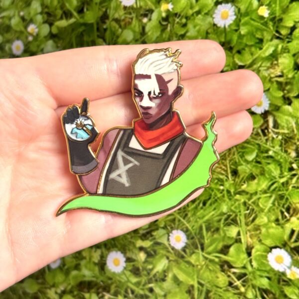 Arcane-Inspired Premium Ekko Enamel Pin - Image 5