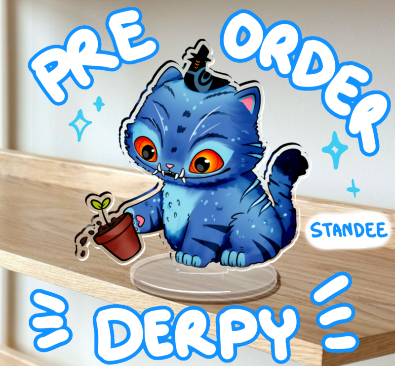 DERPY Standee Kpop Demon Hunters Inspired