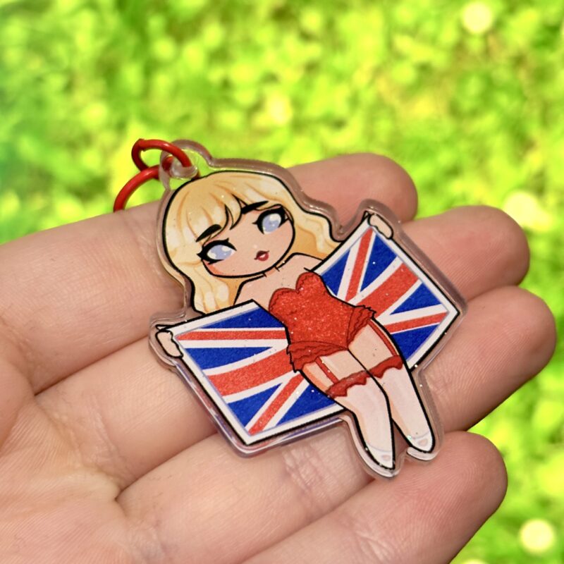Sabrina UK FLAG RED