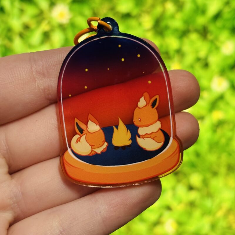 Flareoon Poke In Bell Jar