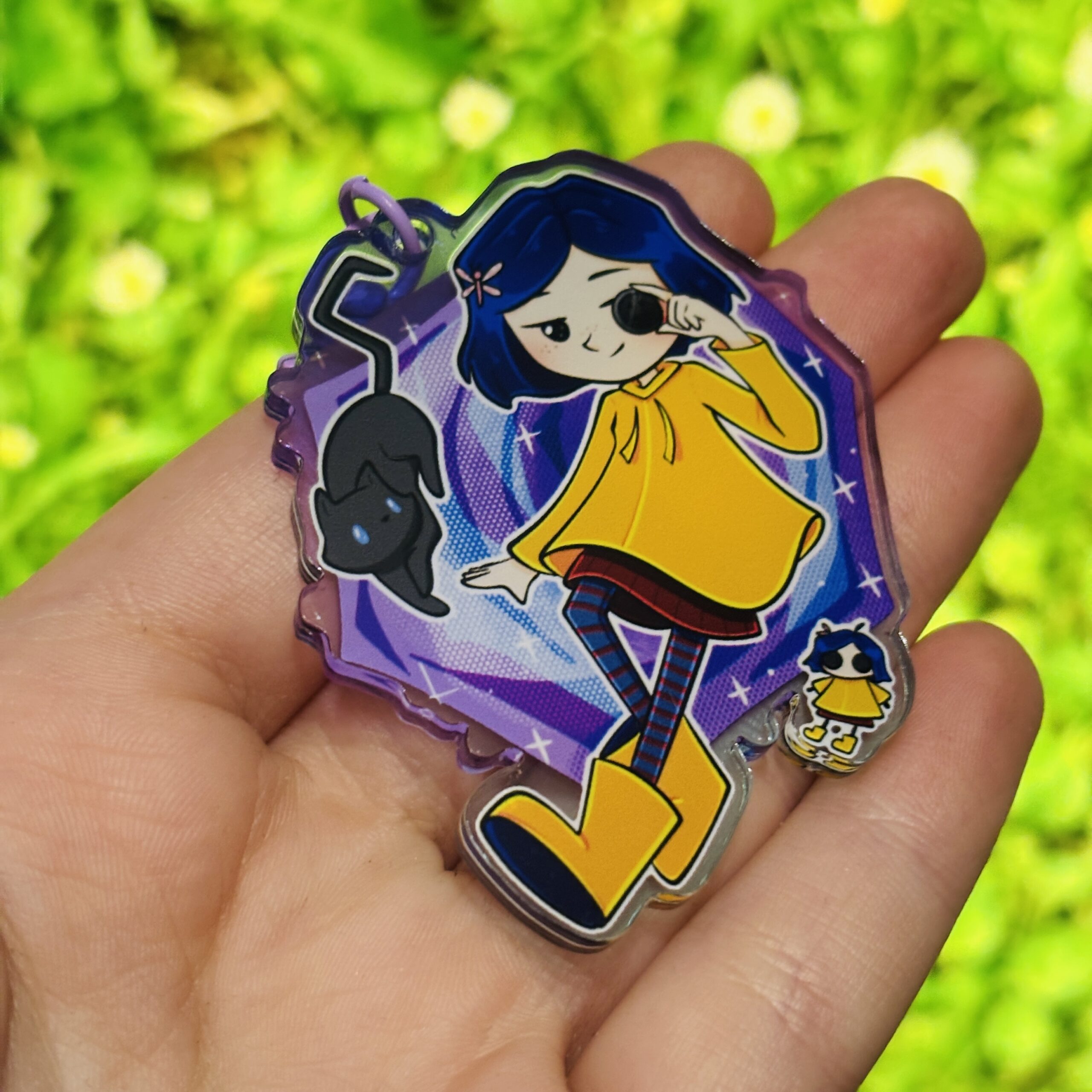 Coraline Keychain