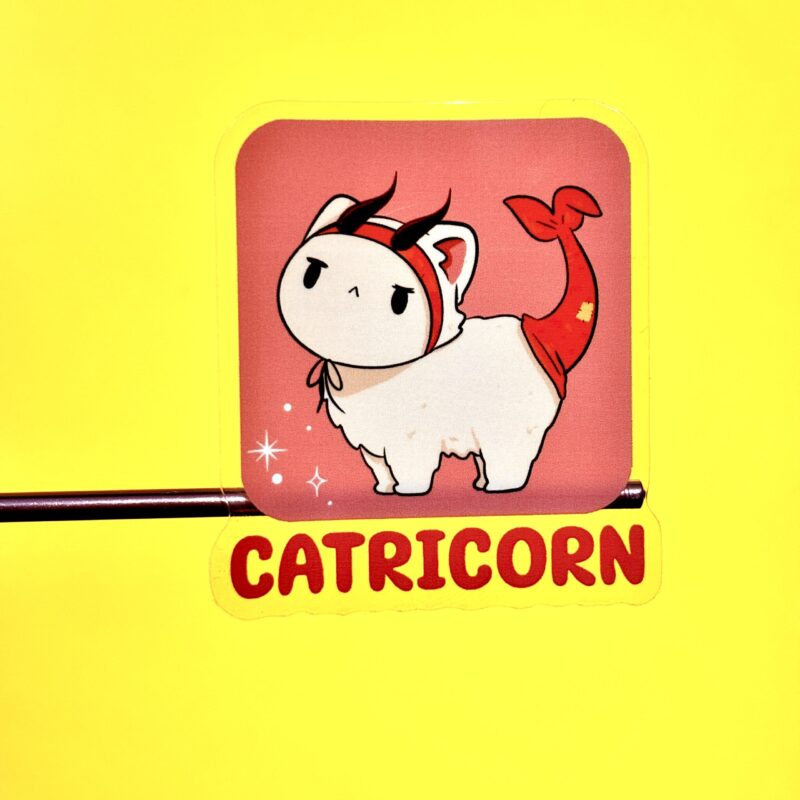 Sticker - Capricorn Cat
