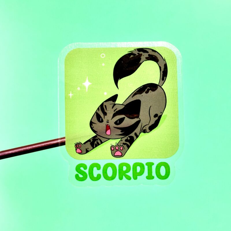 Sticker - Scorpio Cat