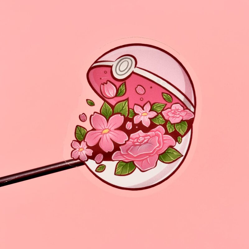 Sticker - Flower Pokebal