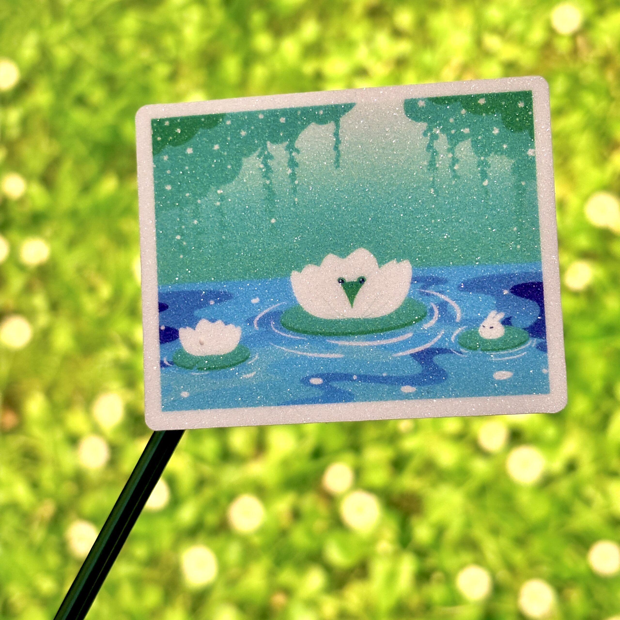 Glitter Sticker - Gay Flag