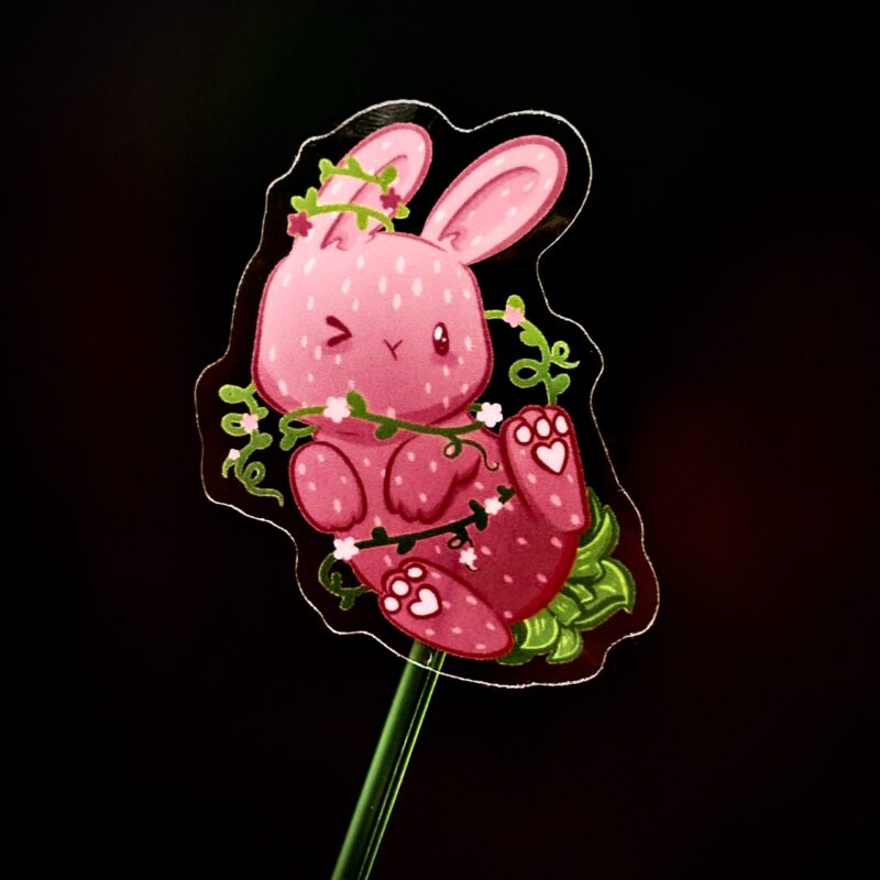 Sticker - Bunny Strawberry