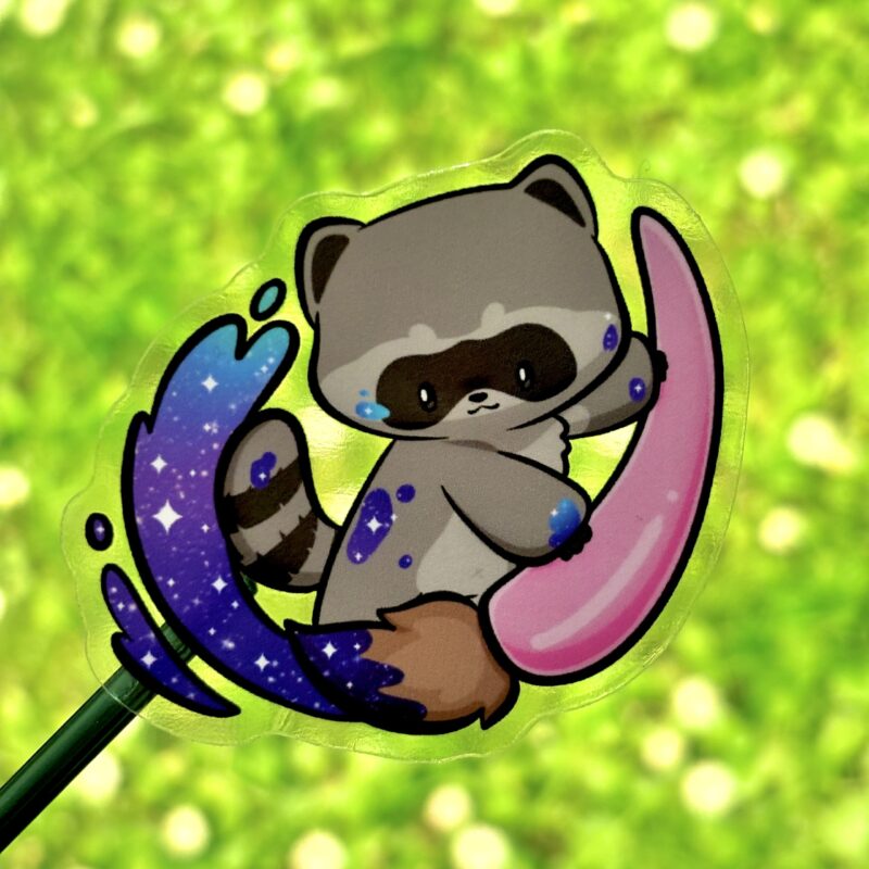 Sticker - Artist Racoon