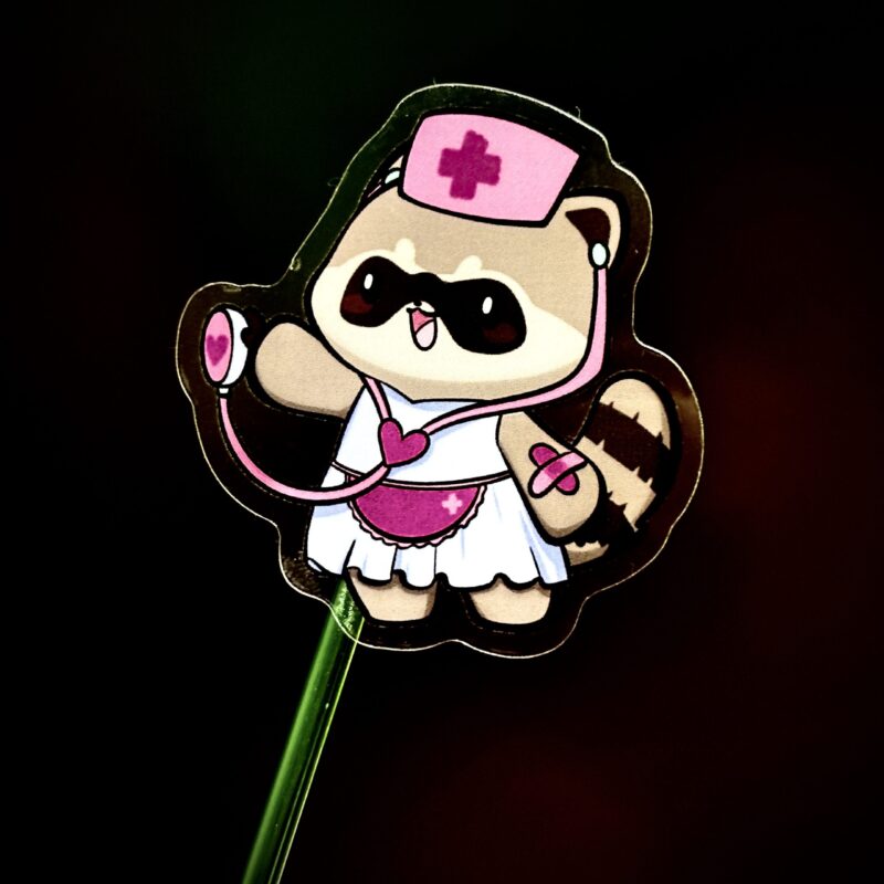 Sticker - Medic Racoon